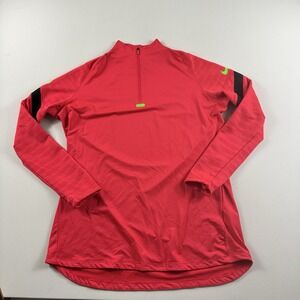 NIKE DRILL LONG SLEEVE SHIRT 1/4‎ ZIP WOMEN'S FOOTBALL CW6875 Size XL Active Run